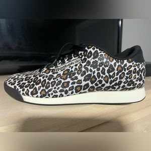 Reebok Classic Tennis Shoes Leopard Print